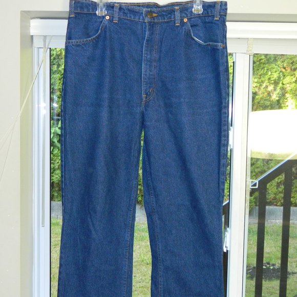 2 for/$50 Levi's Vintage 619 Orange Tag Straight Leg Siez 38 x 32 - Picture 2 of 13